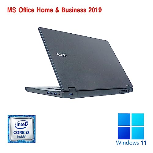 【整備済み品】NEC ノートPC VK23 / 15.6型フルHD/ Win11 Pro/MS Office H&B 2019 / Core i5-8250U / wajunのWIFI/Bluetooth/HDMI/DVD-RW / 16GB/512GB SSD