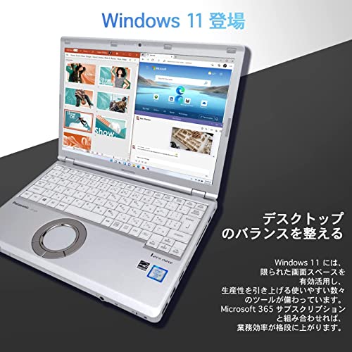 【整備済み品】【Microsoft Office2019＆Win11搭載】超軽量Panasonic Let's note CF-SZ6■第7世代 Intel Core i5-7200U＠2.5GHz/メモリ8GB/