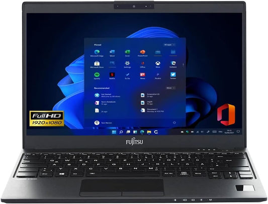 【整備済み品】 富士通 【Win11搭載】極軽極薄FUJITSU LIFEBOOK U937 ■MS Office H&B 2019 / FHD(1920x1080)/Core i5-7300U(2.6GHz)/8GBメモリ/SSD 512GB/Webカメラ内蔵/13.3インチ (SSD512GB) (整備済み品)