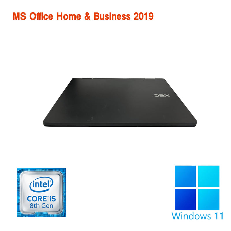 【整備済み品】NEC ノートPC VK23 / 15.6型フルHD/ Win11 Pro/MS Office H&B 2019 / Core i5-8250U / wajunのWIFI/Bluetooth/HDMI/DVD-RW / 16GB/512GB SSD