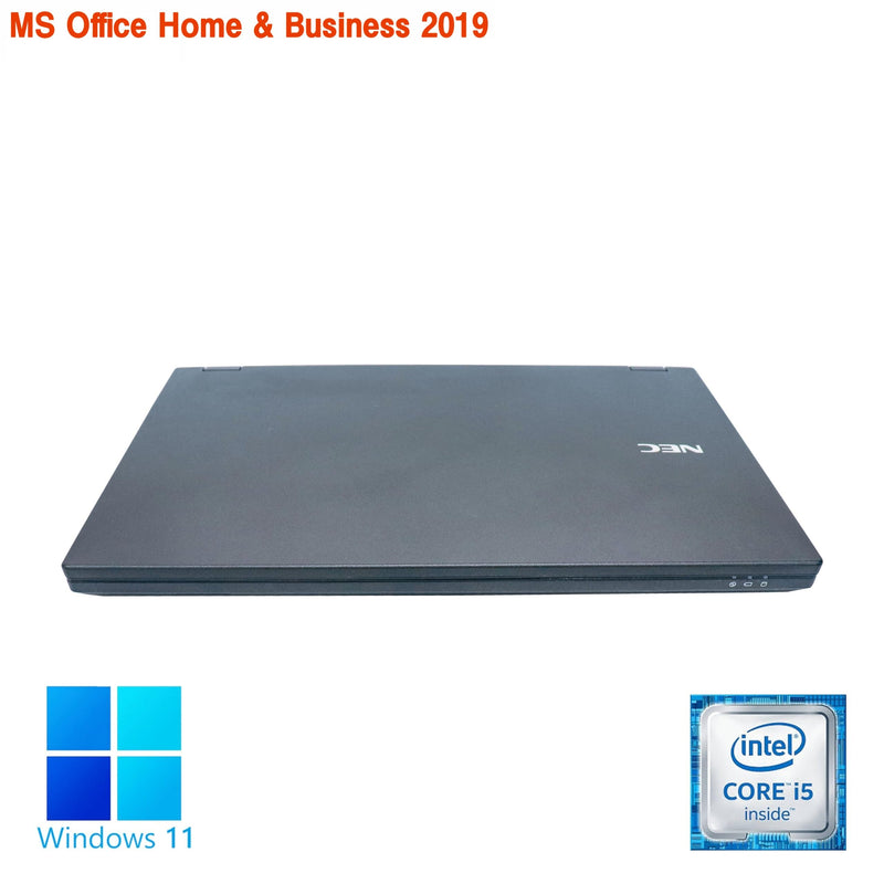 【整備済み品】NEC ノートPC VK23 / 15.6型フルHD/ Win11 Pro/MS Office H&B 2019 / Core i5-8250U / wajunのWIFI/Bluetooth/HDMI/DVD-RW / 16GB/512GB SSD