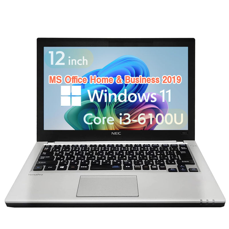 【整備済み品】NEC ノートPC VK23 / 15.6型フルHD/ Win11 Pro/MS Office H&B 2019 / Core i5-8250U / wajunのWIFI/Bluetooth/HDMI/DVD-RW / 16GB/512GB SSD